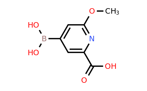 2-Methoxy-6-carboxypyridine-4-boronic acid