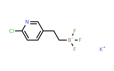 Potassium (2-(6-chloropyridin-3-YL)ethyl)trifluoroborate