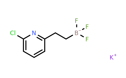 Potassium (2-(6-chloropyridin-2-YL)ethyl)trifluoroborate