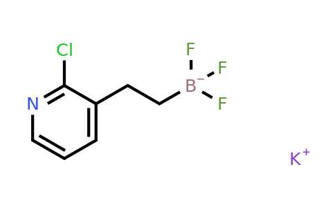 Potassium (2-(2-chloropyridin-3-YL)ethyl)trifluoroborate