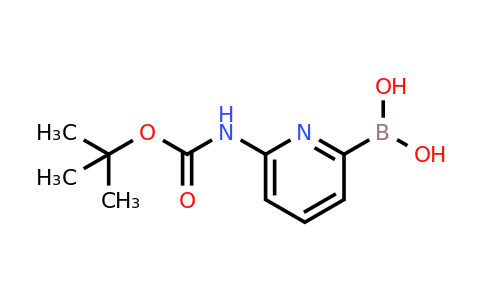 6-(T-Butoxycarbonylamino)-pyridine-2-boronic acid