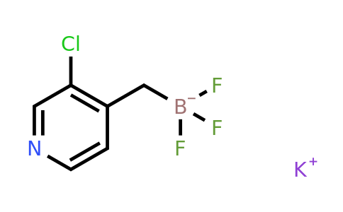 Potassium ((3-chloropyridin-4-YL)methyl)trifluoroborate