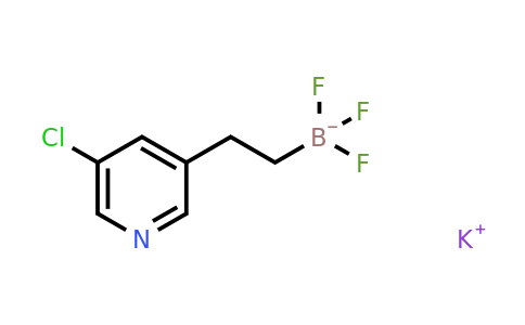 Potassium (2-(5-chloropyridin-3-YL)ethyl)trifluoroborate