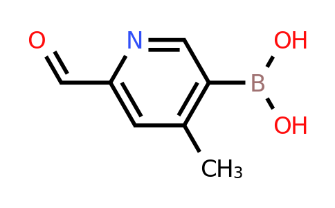 6-Formyl-4-methylpyridin-3-ylboronic acid