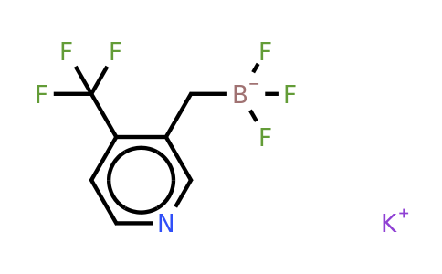 Potassium trifluoro((4-(trifluoromethyl)pyridin-3-YL)methyl)borate