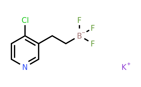 Potassium (2-(4-chloropyridin-3-YL)ethyl)trifluoroborate