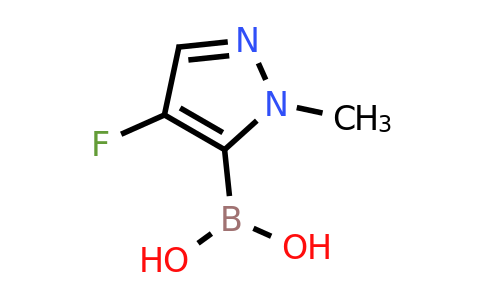 4-Fluoro-1-methyl-1H-pyrazol-5-ylboronic acid
