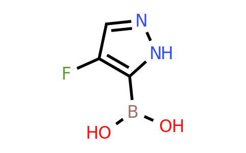 4-Fluoro-1H-pyrazol-5-ylboronic acid