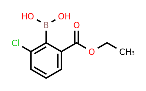 2-Chloro-6-(ethoxycarbonyl)phenylboronic acid