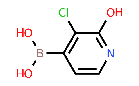(3-Chloro-2-hydroxypyridin-4-YL)boronic acid