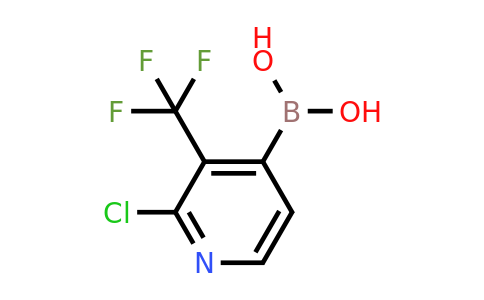 2-Chloro-3-(trifluoromethyl)pyridine-4-boronic acid