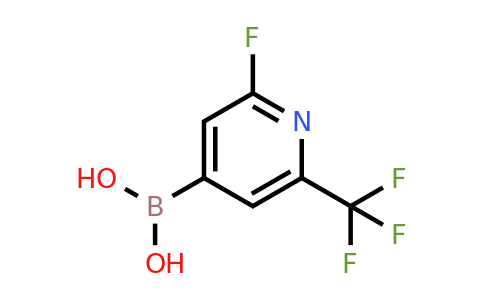 2-Fluoro-6-(trifluoromethyl)pyridine-4-boronic acid