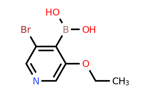 (3-Bromo-5-ethoxypyridin-4-YL)boronic acid