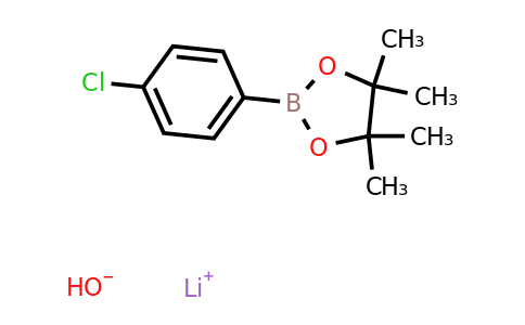 4-Chlorophenylboronic acid pinacol ester lithium hydroxide salt