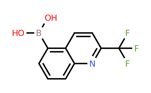 [2-(Trifluoromethyl)quinolin-5-YL]boronic acid