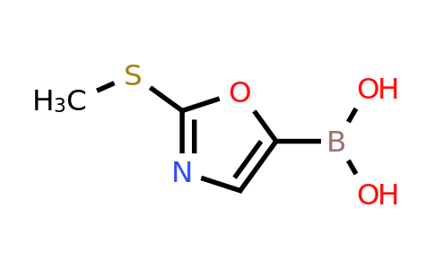 [2-(Methylsulfanyl)-1,3-oxazol-5-YL]boronic acid