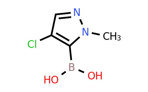 (4-Chloro-1-methyl-1H-pyrazol-5-YL)boronic acid