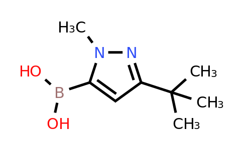 1-Methyl-3-tert-butyl-1H-pyrazole-5-boronic acid