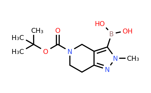 5-(Tertbutoxycarbonyl)-2-methyl-2,4,6,7-tetrahydro-5H-pyrazolo[4,3-C]pyridine-3-boronic acid