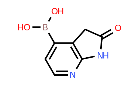 1,3-Dihydro-2H-pyrrolo[2,3-B]pyridin-2-one-4-boronic acid