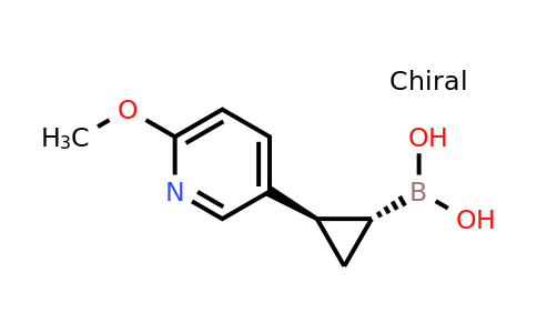 Trans-2-(6-methoxypyridin-3-YL)cyclopropaneboronic acid