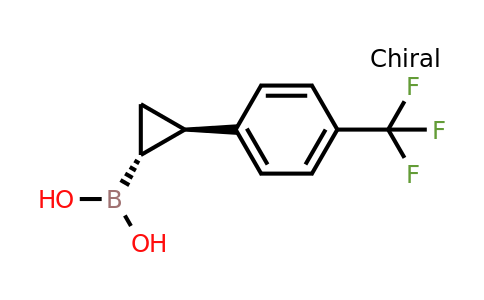 Trans-2-[4-(trifluoromethyl)phenyl]cyclopropaneboronic acid