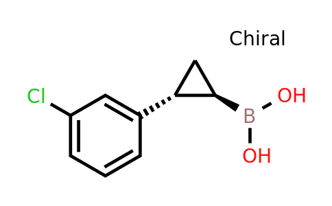 Trans-2-(3-chlorophenyl)cyclopropaneboronic acid