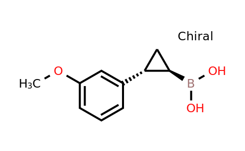 Trans-2-(3-methoxyphenyl)cyclopropaneboronic acid