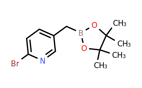 2-(6-Bromopyridin-3-ylmethyl)-4,4,5,5-tetramethyl-[1,3,2]dioxaborolane
