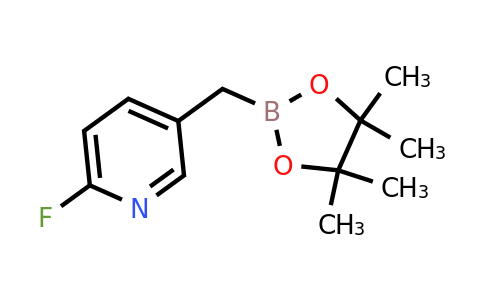 2-(6-Fluoropyridin-3-ylmethyl)-4,4,5,5-tetramethyl-[1,3,2]dioxaborolane