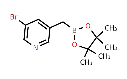 2-(5-Bromopyridin-3-ylmethyl)-4,4,5,5-tetramethyl-[1,3,2]dioxaborolane