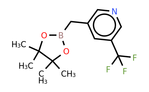 2-[(5-Trifluoromethyl)pyridin-3-ylmethyl)]-4,4,5,5-tetramethyl-[1,3,2]dioxaborolane