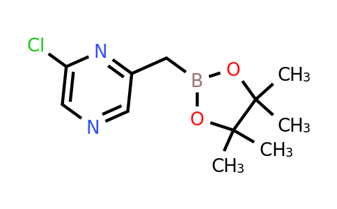 2-(6-Chloropyrazin-2-ylmethyl)-4,4,5,5-tetramethyl-[1,3,2]dioxaborolane