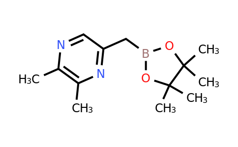 2-(5,6-Dimethylpyrazin-2-ylmethyl)-4,4,5,5-tetramethyl-[1,3,2]dioxaborolane