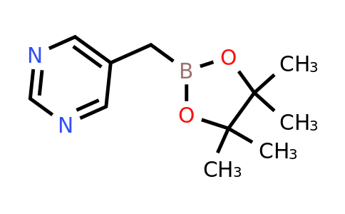 2-(Pyrimidin-5-ylmethyl)-4,4,5,5-tetramethyl-[1,3,2]dioxaborolane