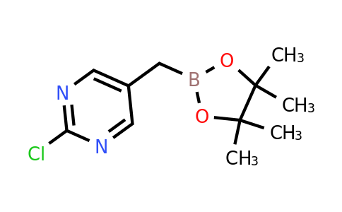 2-(2-Chloropyrimidin-5-ylmethyl)-4,4,5,5-tetramethyl-[1,3,2]dioxaborolane