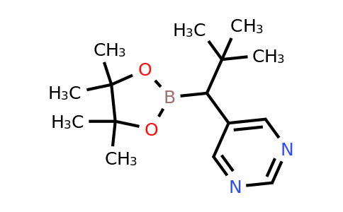2-(Tert-butylpyrimidin-5-ylmethyl)-4,4,5,5-tetramethyl-[1,3,2]dioxaborolane