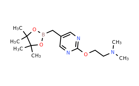 2-[2-(2-Dimethylaminoethoxy)pyrimidin-5-ylmethyl]-4,4,5,5-tetramethyl-[1,3,2]dioxaborolane
