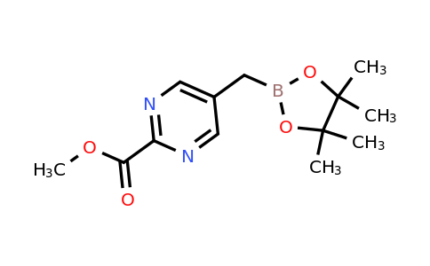 2-[2-(Methoxycarbonyl)pyrimidin-5-ylmethyl]-4,4,5,5-tetramethyl-[1,3,2]dioxaborolane