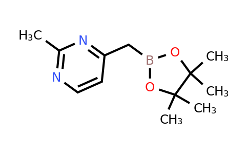 2-[(2-Methylpyrimidin-4-YL)methyl]-4,4,5,5-tetramethyl-[1,3,2]dioxaborolane