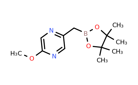 2-[(5-Methoxypyrazin-2-YL)methyl]-4,4,5,5-tetramethyl-[1,3,2]dioxaborolane