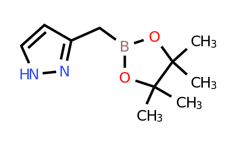 2-(1H-Pyrazol-3-YL)methyl-4,4,5,5-tetramethyl-[1,3,2]dioxaborolane