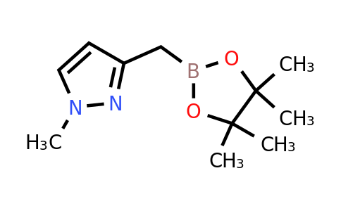 2-(1-Methyl-1H-pyrazol-3-YL)methyl-4,4,5,5-tetramethyl-[1,3,2]dioxaborolane