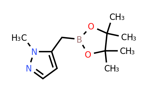 2-(1-Methyl-1H-pyrazol-5-YL)methyl-4,4,5,5-tetramethyl-[1,3,2]dioxaborolane