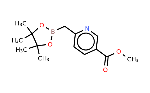 2-(5-Methoxycarbonypyridin-2-YL)methyl-4,4,5,5-tetramethyl-[1,3,2]dioxaborolane