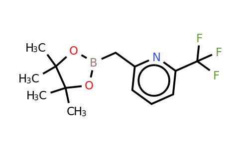 2-[(6-Trifluoromethyl)pyridin-2-YL]methyl-4,4,5,5-tetramethyl-[1,3,2]dioxaborolane