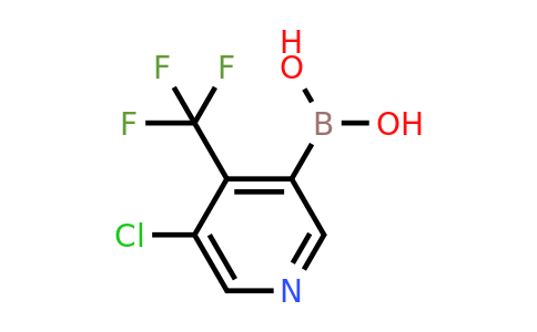[5-Chloro-4-(trifluoromethyl)pyridin-3-YL]boronic acid