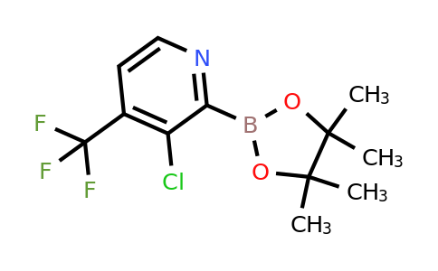 [3-Chloro-4-(trifluoromethyl)pyridin-2-YL]boronic acid pinacol ester