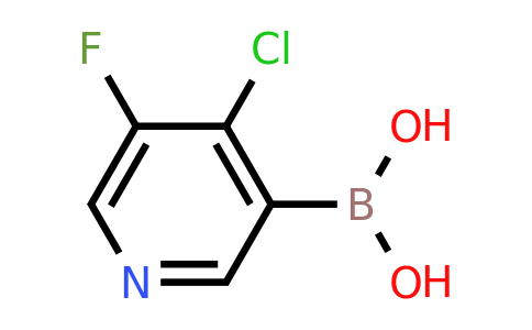 (4-Chloro-5-fluoropyridin-3-YL)boronic acid