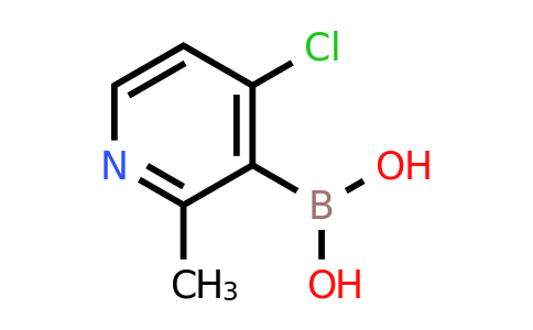 (4-Chloro-2-methylpyridin-3-YL)boronic acid